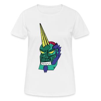 Zomblicorne - Women's Breathable T-Shirt - white - Front - AI Model Female 172 dark (172cm)