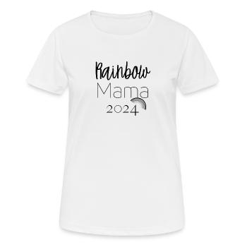 Rainbow Mama 2024 - Women's Breathable T-Shirt - white - Front - AI Model Female 172 dark (172cm)