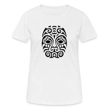 Inspirations de tatouage maori - Ink Joy - T-shirt respirant Femme - blanc - Devant - AI Model Female 172 dark (172cm)