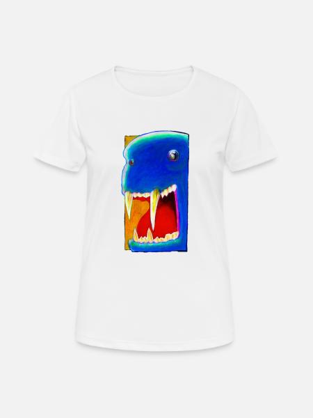BLUe - Women's Breathable T-Shirt - white