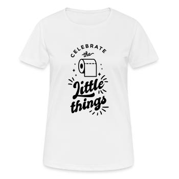 n’oubliez pas klorolle - T-shirt respirant Femme - blanc - Devant - AI Model Female 172 dark (172cm)