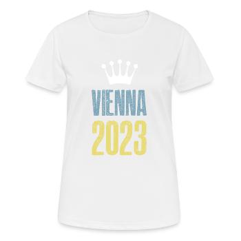 Vienna 2023 Wien Krone - Women's Breathable T-Shirt - white - Front - AI Model Female 172 dark (172cm)