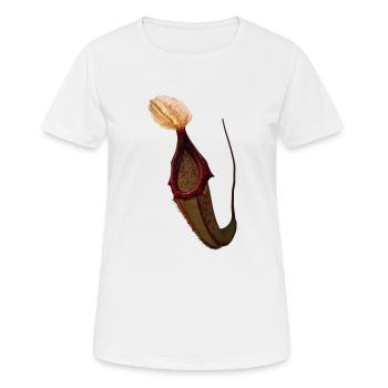 Nepenthes x miranda - Frauen T-Shirt atmungsaktiv - Weiß - Vorne - AI Model Female 172 dark (172cm)
