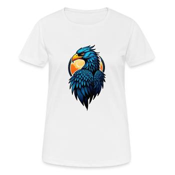 Eagle - Vereinigte Staaten - Vereinigte Staaten - Frauen T-Shirt atmungsaktiv - Weiß - Vorne - AI Model Female 172 dark (172cm)