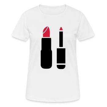 Maquillage Cosmétiques - T-shirt respirant Femme - blanc - Devant - AI Model Female 172 dark (172cm)