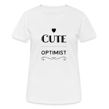 Baby sayings - Women's Breathable T-Shirt - white - Front - AI Model Female 172 dark (172cm)