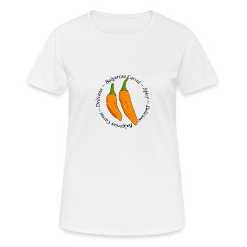 Bulgarian Carrot - Women's Breathable T-Shirt - white - Front - AI Model Female 172 dark (172cm)