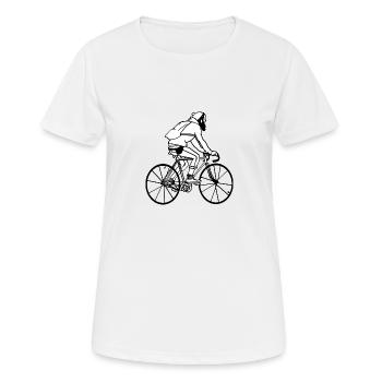 hipster - Women's Breathable T-Shirt - white - Front - AI Model Female 172 dark (172cm)