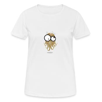 Octopus Gloo-Gloo - Women's Breathable T-Shirt - white - Front - AI Model Female 172 dark (172cm)