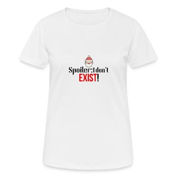 I do not exist - Women's Breathable T-Shirt - white - Front - AI Model Female 172 dark (172cm)