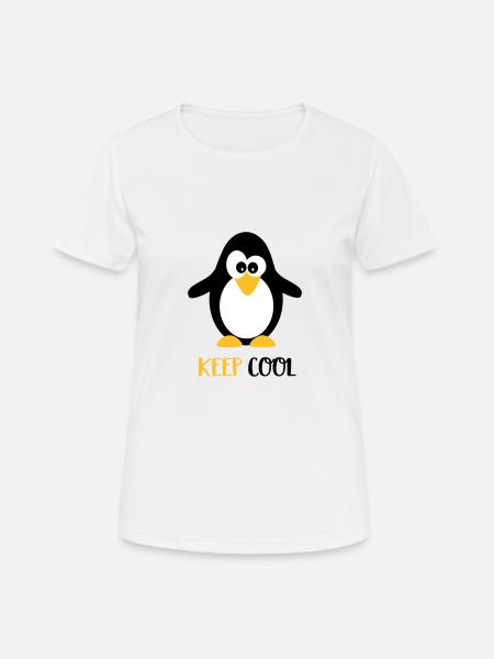 penguin - Women's Breathable T-Shirt - white