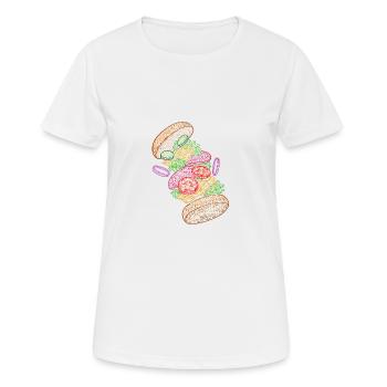 The citizen - Women's Breathable T-Shirt - white - Front - AI Model Female 172 dark (172cm)