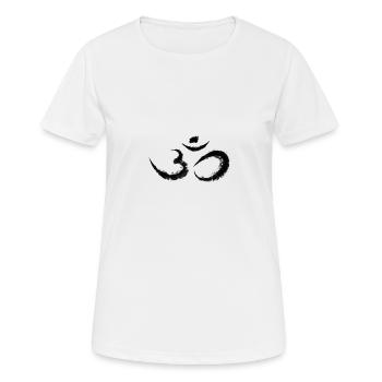 karma - T-shirt respirant Femme - blanc - Devant - AI Model Female 172 dark (172cm)