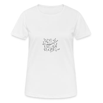 Treehouse Tree Magic Adventure - Women's Breathable T-Shirt - white - Front - AI Model Female 172 dark (172cm)