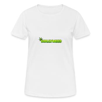 Stockkraut - Frauen T-Shirt atmungsaktiv - Weiß - Vorne - AI Model Female 172 dark (172cm)