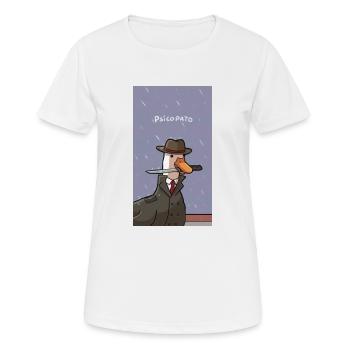 Meme Duck - Women's Breathable T-Shirt - white - Front - AI Model Female 172 dark (172cm)