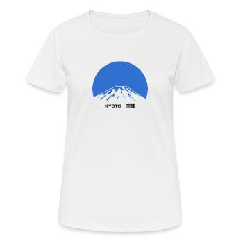 Kyoto Japan - Women's Breathable T-Shirt - white - Front - AI Model Female 172 dark (172cm)