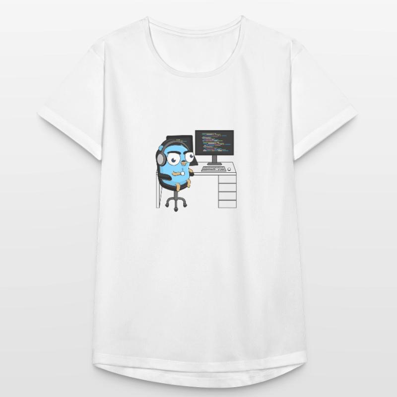 Codage Gopher T-shirt respirant Femme