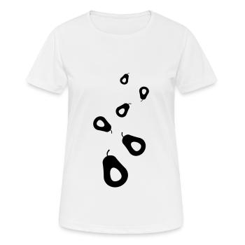 Symbole de l’avocat - T-shirt respirant Femme - blanc - Devant - AI Model Female 172 dark (172cm)