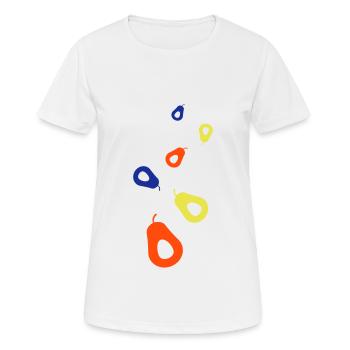 Symbole de l’avocat - T-shirt respirant Femme - blanc - Devant - AI Model Female 172 dark (172cm)