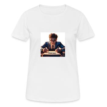 Psycho - Women's Breathable T-Shirt - white - Front - AI Model Female 172 dark (172cm)