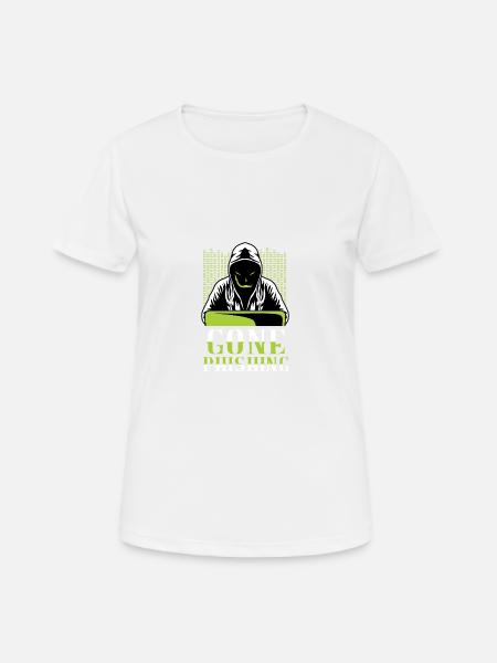 Gone Phishing. Informatik-Major. Gift - Frauen T-Shirt atmungsaktiv - Weiß