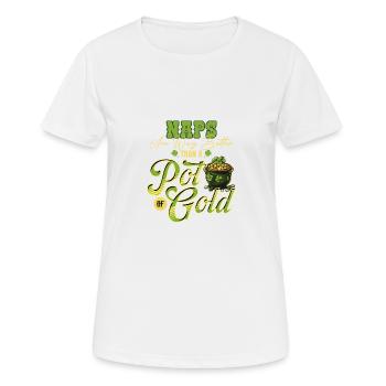 Nickerchen Sind Viel Besser Als Ein Topf Gold St - Frauen T-Shirt atmungsaktiv - Weiß - Vorne - AI Model Female 172 dark (172cm)