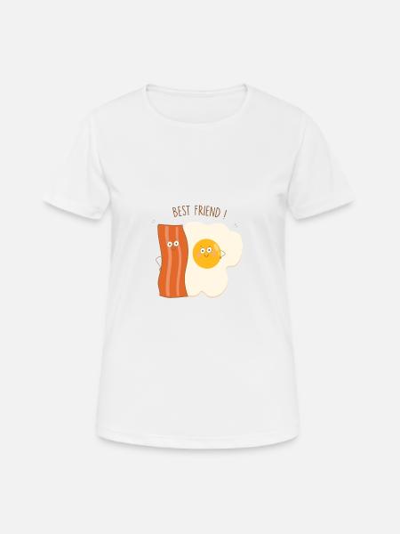 best friends - Women's Breathable T-Shirt - white