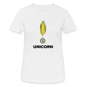 Monocycle Monocycle-Memes - T-shirt respirant Femme - blanc - Devant - AI Model Female 172 dark (172cm)