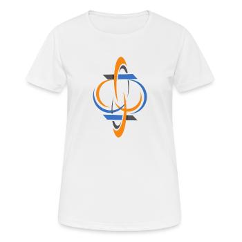 formen in schwung - Frauen T-Shirt atmungsaktiv - Weiß - Vorne - AI Model Female 172 dark (172cm)