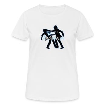 Watschenbaum dunkel - Frauen T-Shirt atmungsaktiv - Weiß - Vorne - AI Model Female 172 dark (172cm)