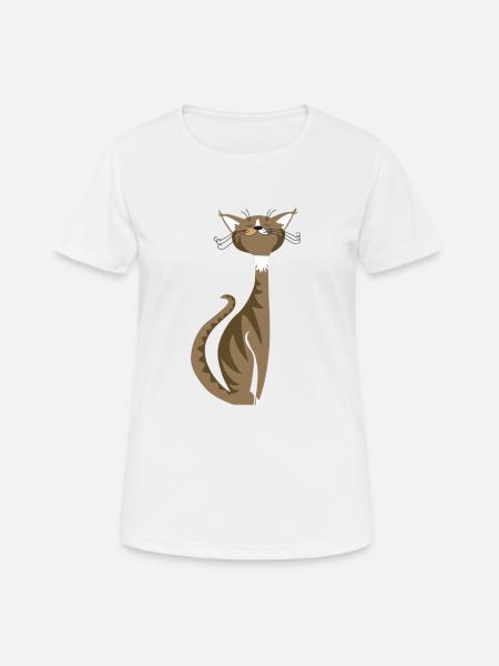 Molly Sue - Women's Breathable T-Shirt - white