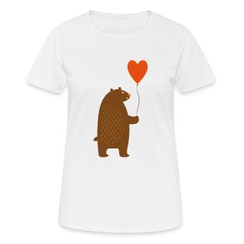 Wildtiere - Frauen T-Shirt atmungsaktiv - Weiß - Vorne - AI Model Female 172 dark (172cm)