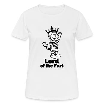 lordfart blak - Women's Breathable T-Shirt - white - Front - AI Model Female 172 dark (172cm)