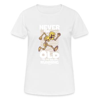 Courir - T-shirt respirant Femme - blanc - Devant - AI Model Female 172 dark (172cm)
