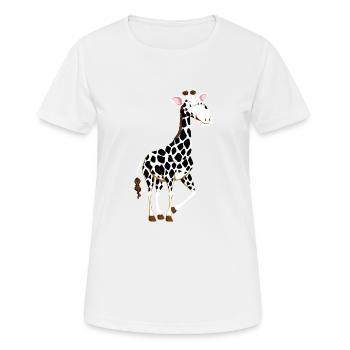 Safari Zoo Animal Safari Zoo - T-shirt respirant Femme - blanc - Devant - AI Model Female 172 dark (172cm)