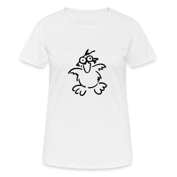 Hidden little bird - Women's Breathable T-Shirt - white - Front - AI Model Female 172 dark (172cm)