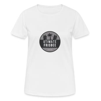 ulti beach 9 - T-shirt respirant Femme - blanc - Devant - AI Model Female 172 dark (172cm)