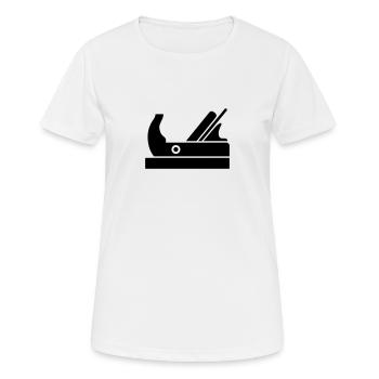 Zimmermann - Frauen T-Shirt atmungsaktiv - Weiß - Vorne - AI Model Female 172 dark (172cm)
