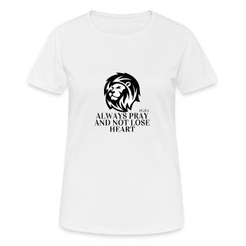 Jesus Christus,Jesus Christus,Jesus Christus,Jesus - Frauen T-Shirt atmungsaktiv - Weiß - Vorne - AI Model Female 172 dark (172cm)