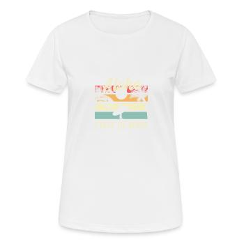 Aloha Geisteszustand Tourist Gift - Frauen T-Shirt atmungsaktiv - Weiß - Vorne - AI Model Female 172 dark (172cm)