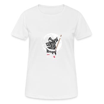 Reaper Skater Athlete Gift - Women's Breathable T-Shirt - white - Front - AI Model Female 172 dark (172cm)
