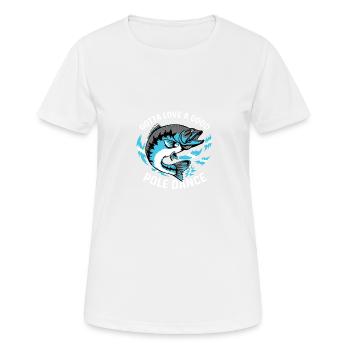 Guter Poltanz Fischer Gift - Frauen T-Shirt atmungsaktiv - Weiß - Vorne - AI Model Female 172 dark (172cm)