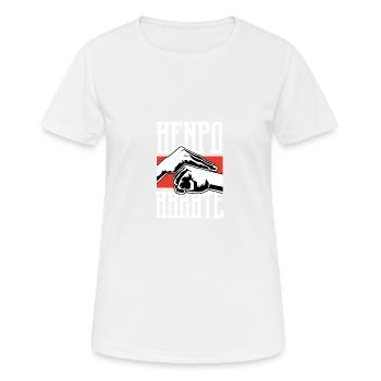 Kenpo Karate Martial Artist Poison - Women's Breathable T-Shirt - white - Front - AI Model Female 172 dark (172cm)