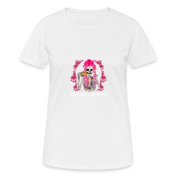 It will be dramatic funny sarcastic humor -Sat - Women's Breathable T-Shirt - white - Front - AI Model Female 172 dark (172cm)