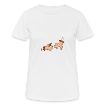 Hände Hände Süßigkeiten Familie Addams kühlen Graf - Frauen T-Shirt atmungsaktiv - Weiß - Vorne - AI Model Female 172 dark (172cm)