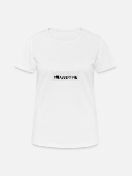Wasserfang - Women's Breathable T-Shirt - white