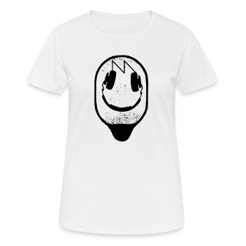 Lamp 303 Headphone - Frauen T-Shirt atmungsaktiv - Weiß - Vorne - AI Model Female 172 dark (172cm)