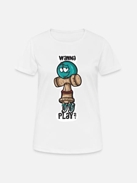 Möchtest du Spielen? - Frauen T-Shirt atmungsaktiv - Weiß