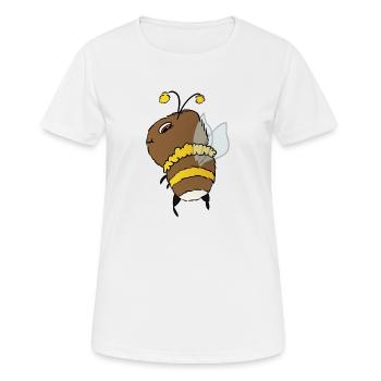 Bumblebee - Women's Breathable T-Shirt - white - Front - AI Model Female 172 dark (172cm)